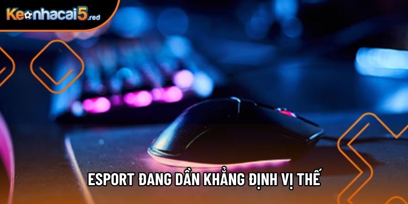 Esport đang dần khẳng định vị thế
