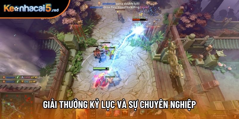 Giải thưởng kỷ lục và sự chuyên nghiệp