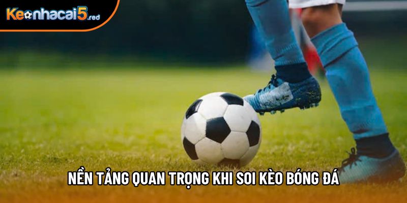 Nền tảng quan trọng khi soi kèo bóng đá