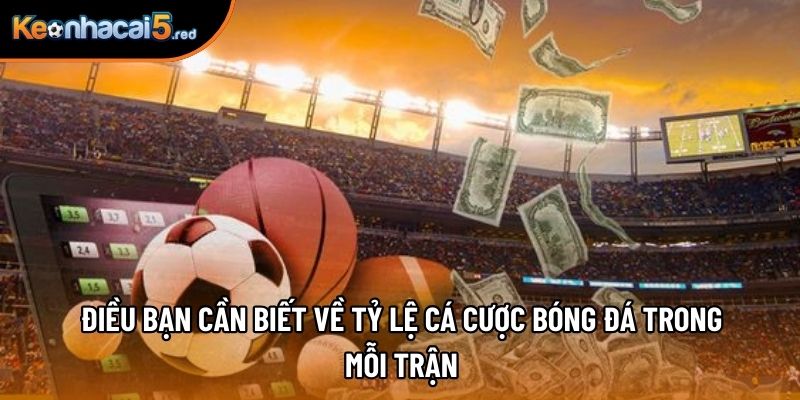 Điều bạn cần biết về tỷ lệ cá cược bóng đá trong mỗi trận