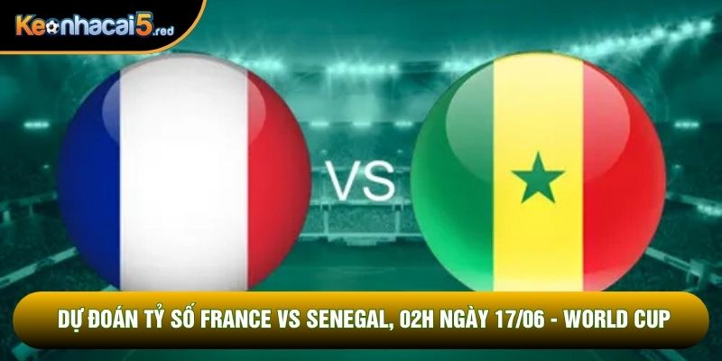 Dự Đoán Tỷ Số France Vs Senegal, 02h Ngày 17/06 - World Cup