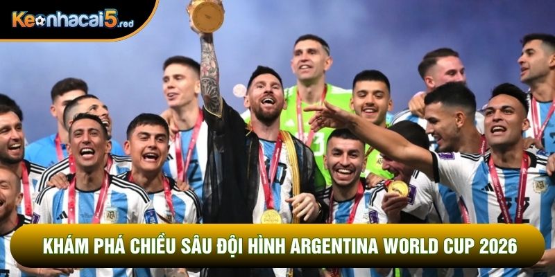 Khám phá chiều sâu đội hình Argentina World Cup 2026 Khám phá chiều sâu đội hình Argentina World Cup 2026