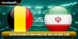 Soi Kèo Belgium Vs Iran World Cup 2026, 02h Ngày 22/06