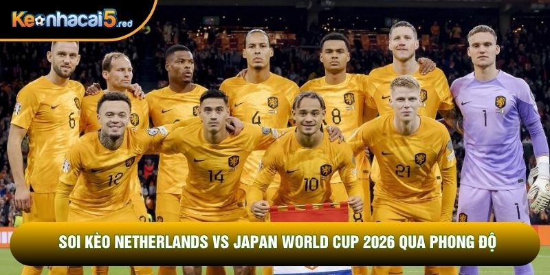 Soi kèo Netherlands vs Japan World Cup 2026 qua phong độ Soi kèo Netherlands vs Japan World Cup 2026 qua phong độ