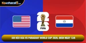 Soi Kèo USA vs Paraguay World Cup 2026, 08h Ngày 13/6