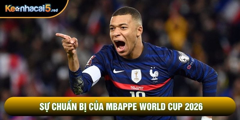 Sự chuẩn bị của Mbappe World Cup 2026