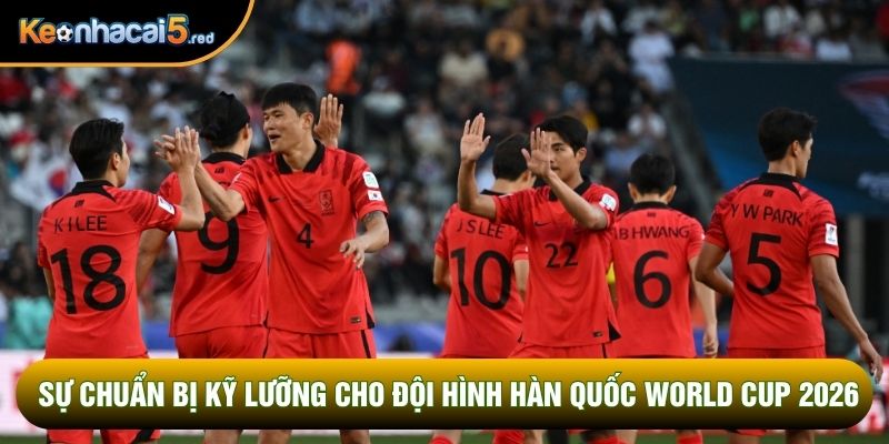 Sự chuẩn bị kỹ lưỡng cho đội hình hàn quốc world cup 2026